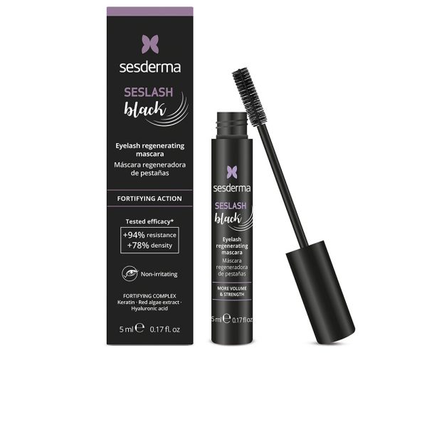 SESDERMA : SESLASH BLACK regenerating mascara for eyelashes #black 5 ml