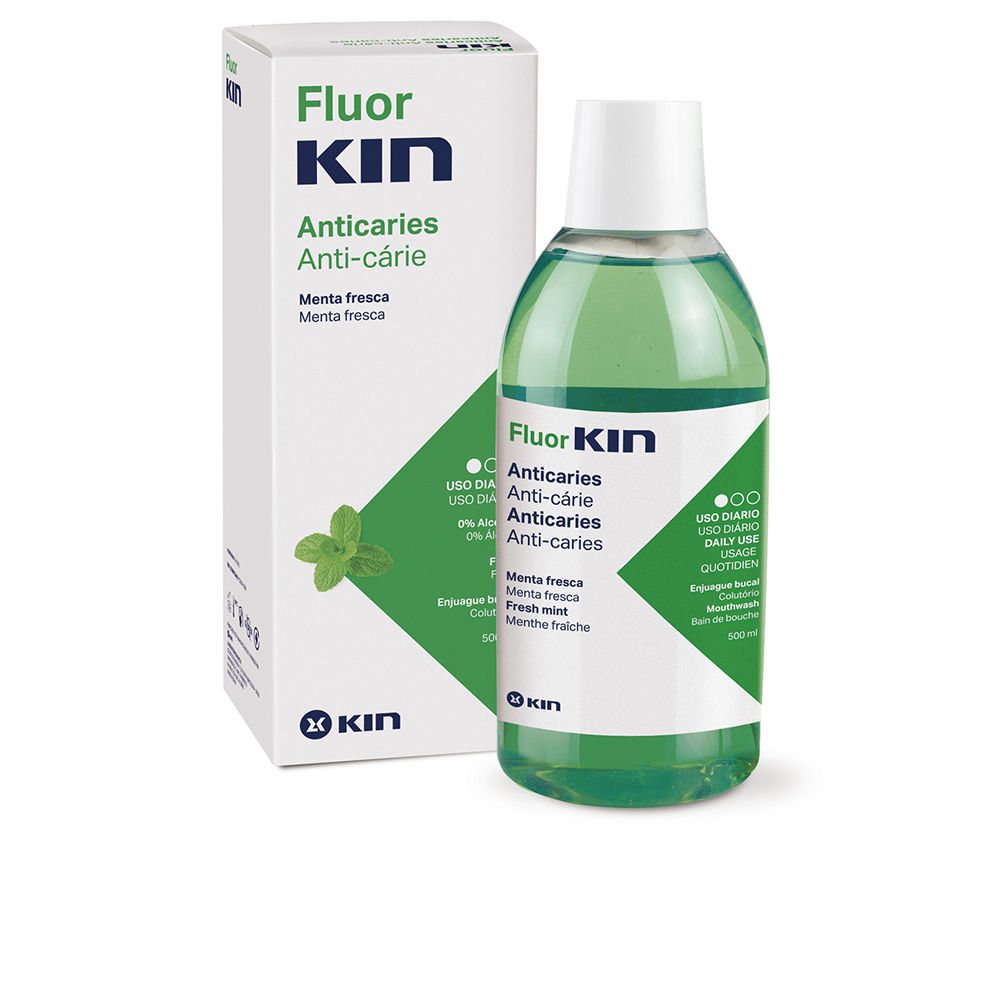 KIN : FLUORKIN ANTICARIES enjuague bucal 500 ml
