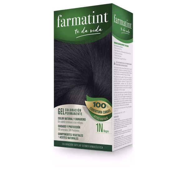 FARMATINT : FARMATINT GEL coloración permanente #1n-negro 5 u
