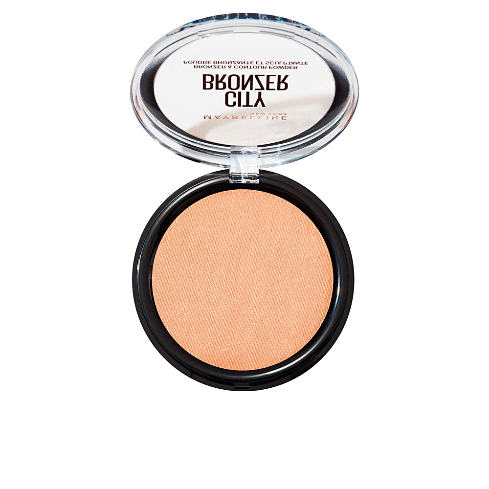 MAYBELLINE : CITY BRONZER bronzer & contour powder #250-medium warm