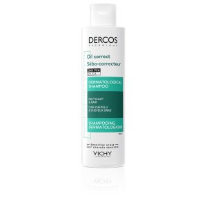 VICHY : DERCOS sebum control shampoo for oily hair 200 ml