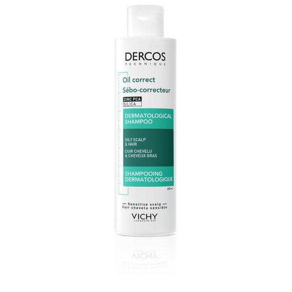 VICHY : DERCOS sebum control shampoo for oily hair 200 ml