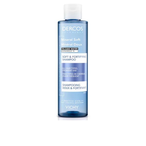 VICHY : DERCOS mineral shampoo frequent use 200 ml