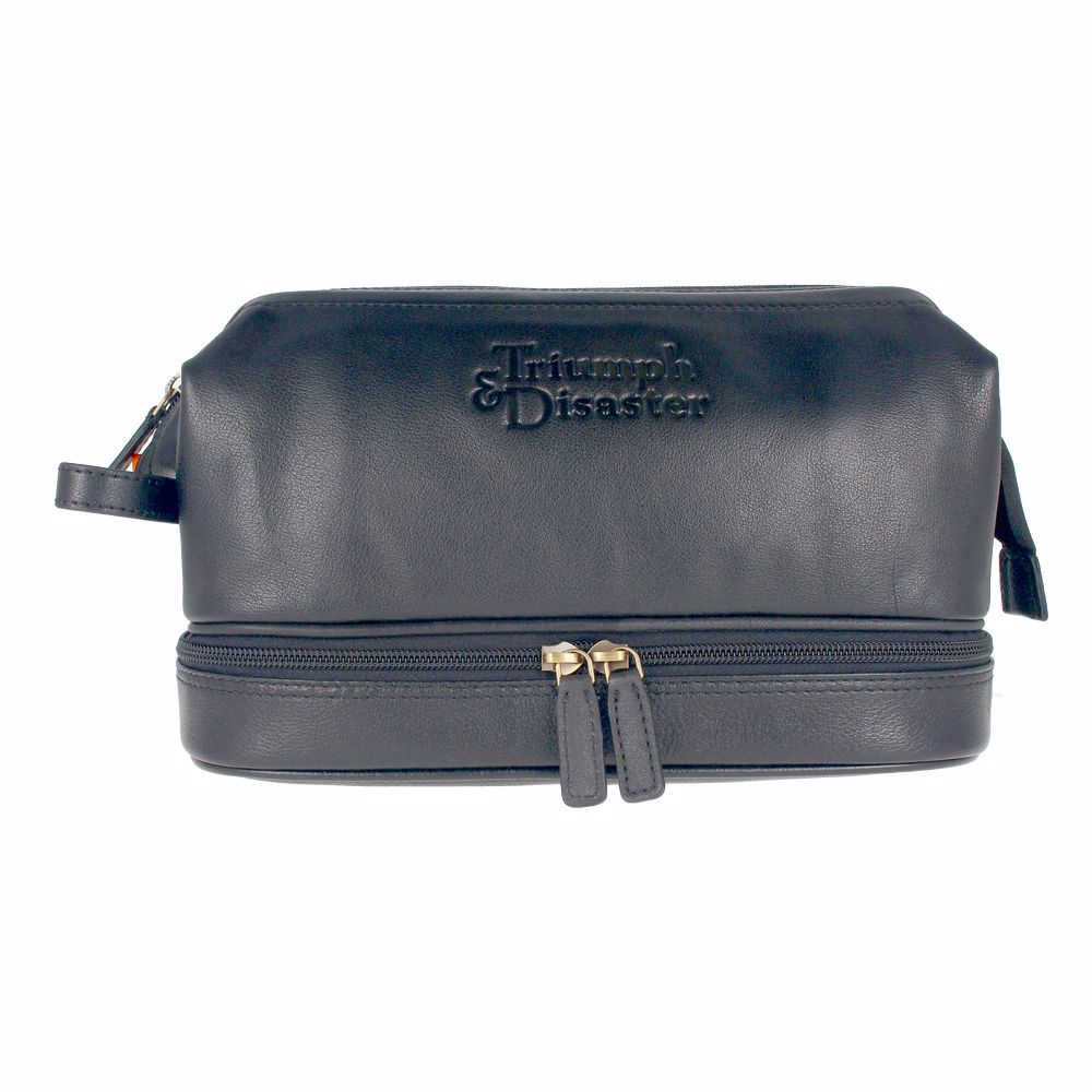 TRIUMPH & DISASTER : FRANK THE DOPP toiletries bag #black 1 pz
