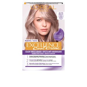 L'ORÉAL PARIS : EXCELLENCE COOL dye #8.11-light ash blonde 192 ml