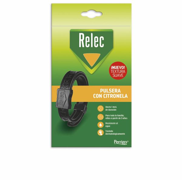 RELEC : RELEC FAMILIA black mosquito repellent bracelet 1 unit