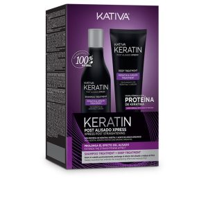 KATIVA : KERATIN EXPRESS POST BRAZILIAN STRAIGHTENING SET 2 pcs