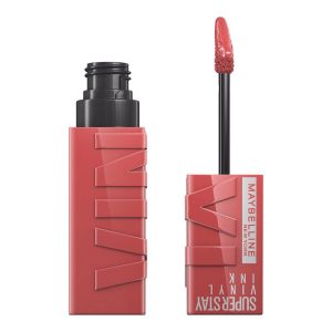 MAYBELLINE : SUPERSTAY VINYL INK liquid lipstick #35-cheeky