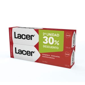 LACER : TOOTHPASTE PACK 2 x 125 ml
