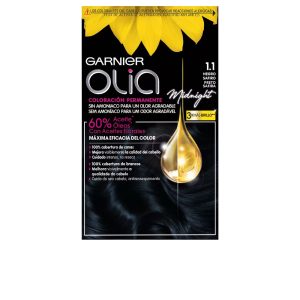 GARNIER : OLIA Coloración Permanente #1,10 Black Sapphire 4 pz