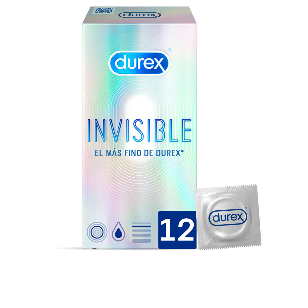 DUREX : INVISIBLE extra sensitive condoms 12 u