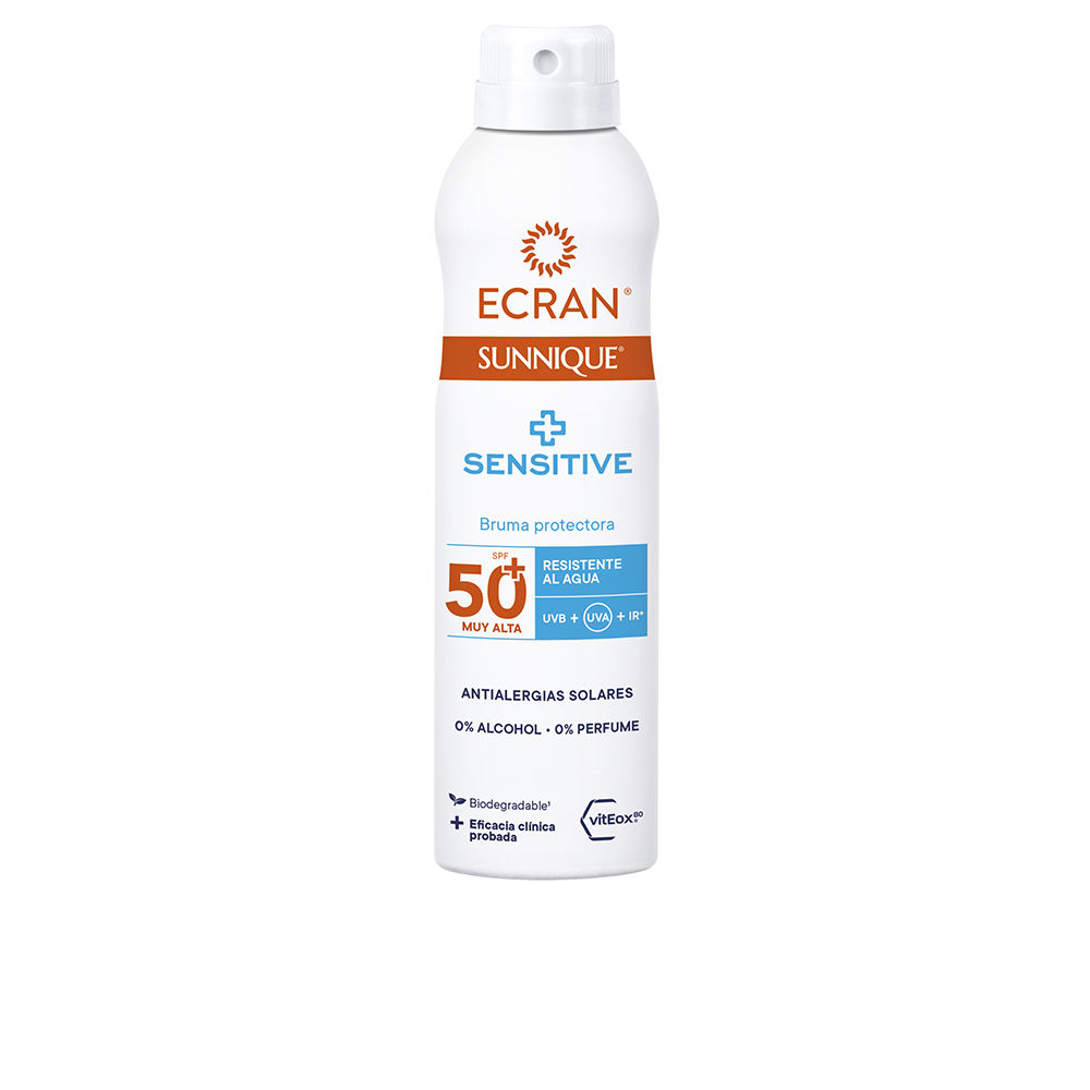 ECRAN : ECRAN SUNNIQUE SENSITIVE protective mist SPF50+ 250 ml