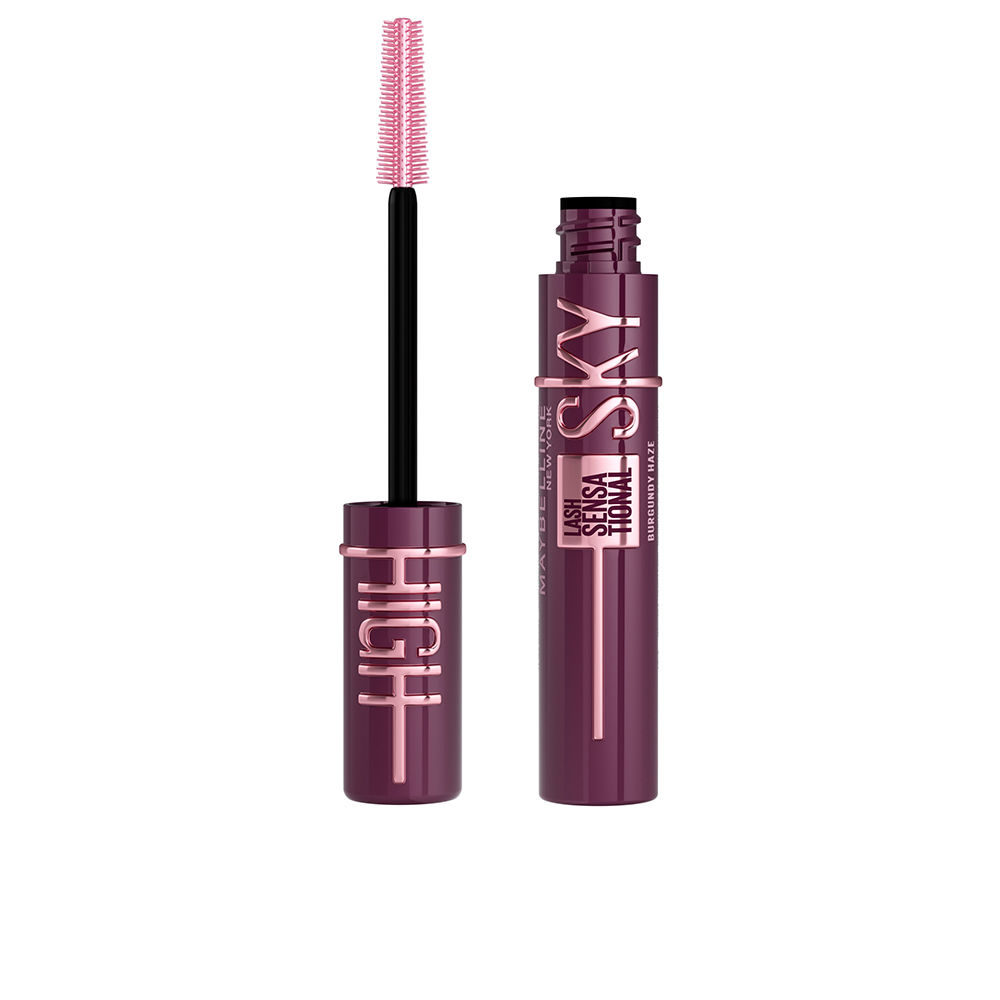 MAYBELLINE : LASH SENSATIONAL SKY HIGH mascara #burgundy haze 7.2 ml