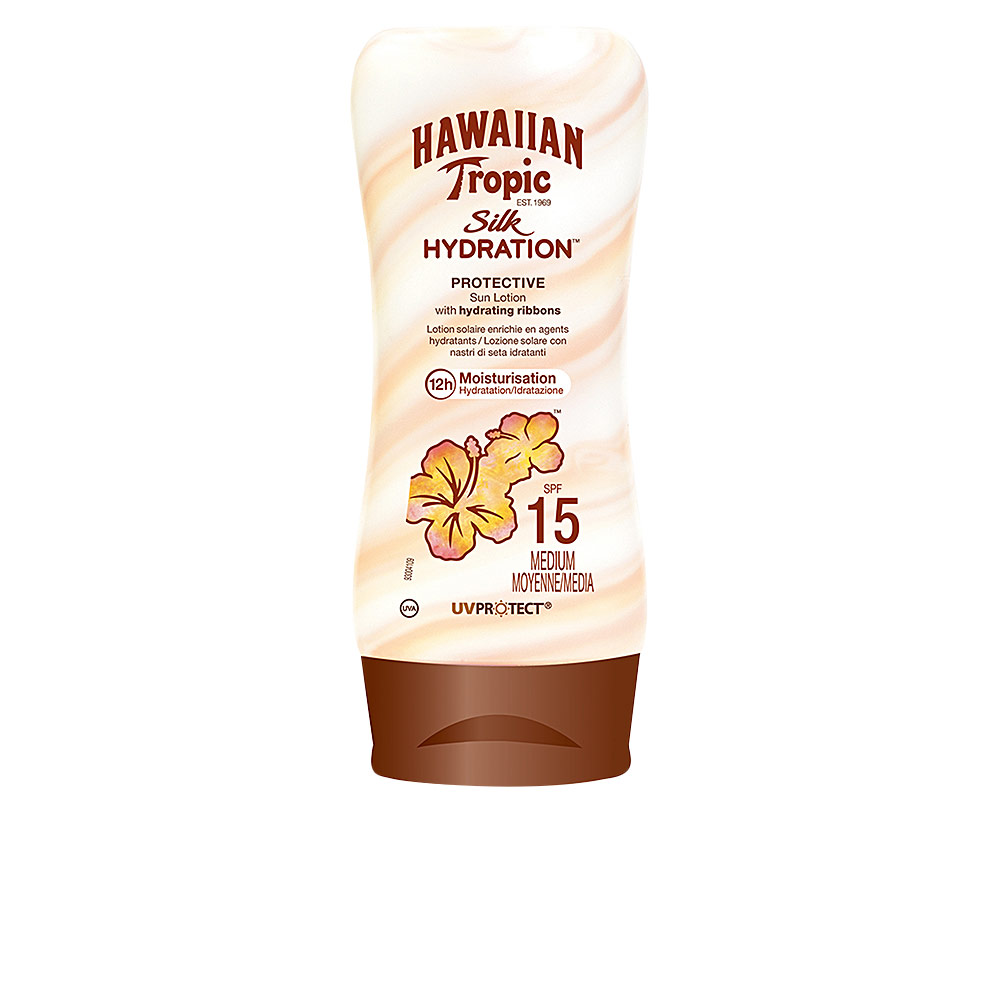 HAWAIIAN TROPIC : SILK HYDRATION sun protection lotion SPF15 180 ml