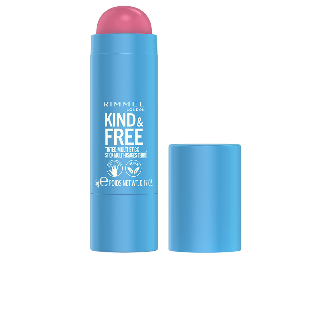 RIMMEL LONDON : KIND & FREE tinted multi stick #003-pink heat 5 gr