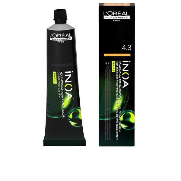 L'ORÉAL PROFESSIONNEL PARIS : INOA no ammonia permanent color #4.3 60 gr