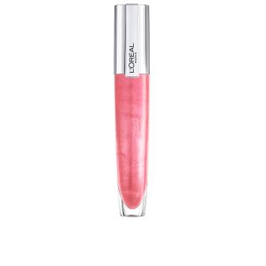 L'ORÉAL PARIS : ROUGE SIGNATURE brilliant plump lip gloss #406-amplify