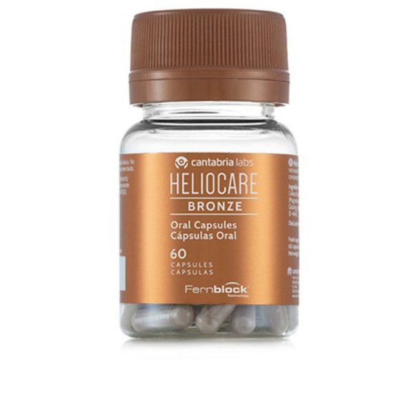 HELIOCARE : HELIOCARE BRONZE fotoprotección desde el interior aceleradora del bronceado 60 cápsulas