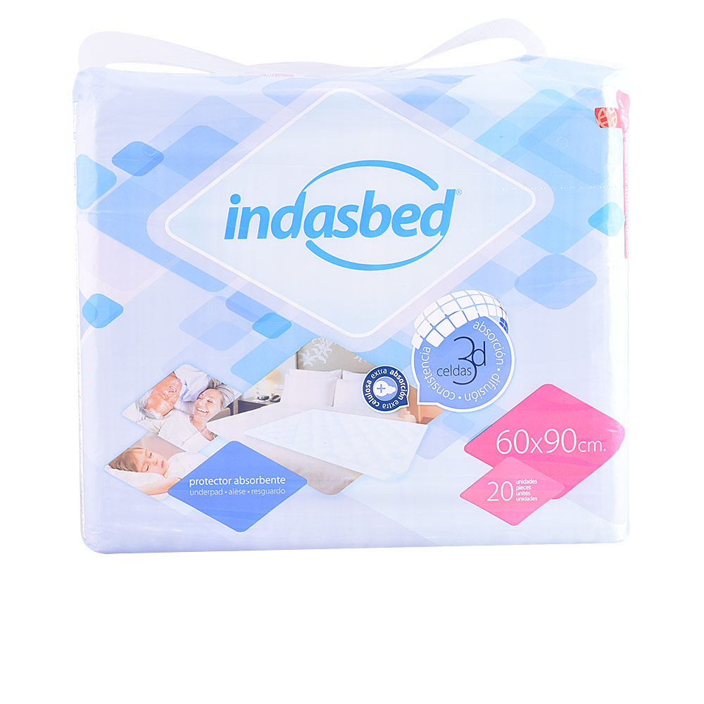 INDASEC : INDASBED protector absorbente 60x90 cm 20 u
