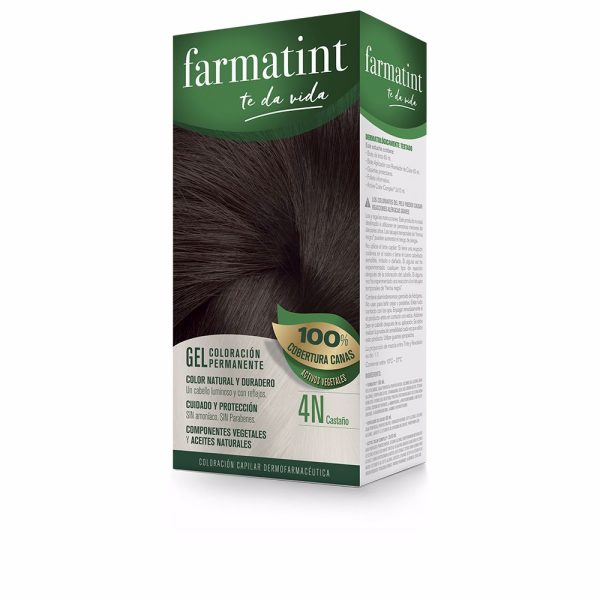 FARMATINT : FARMATINT GEL permanent color #4n-brown 5 units