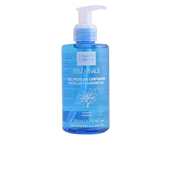 MARTIDERM : ESSENTIALS micellar cleansing gel 200 ml