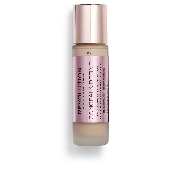 REVOLUTION MAKE UP : CONCEAL & DEFINE full coverage foundation #F9