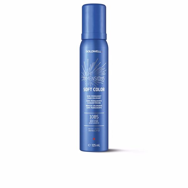 GOLDWELL : LIGHTDIMENSIONS soft color semi-permanent foam colorant #10-beige silver