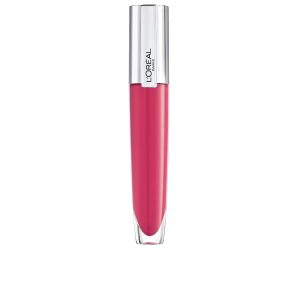 L'ORÉAL PARIS : ROUGE SIGNATURE brilliant plump lip gloss #408-accentua