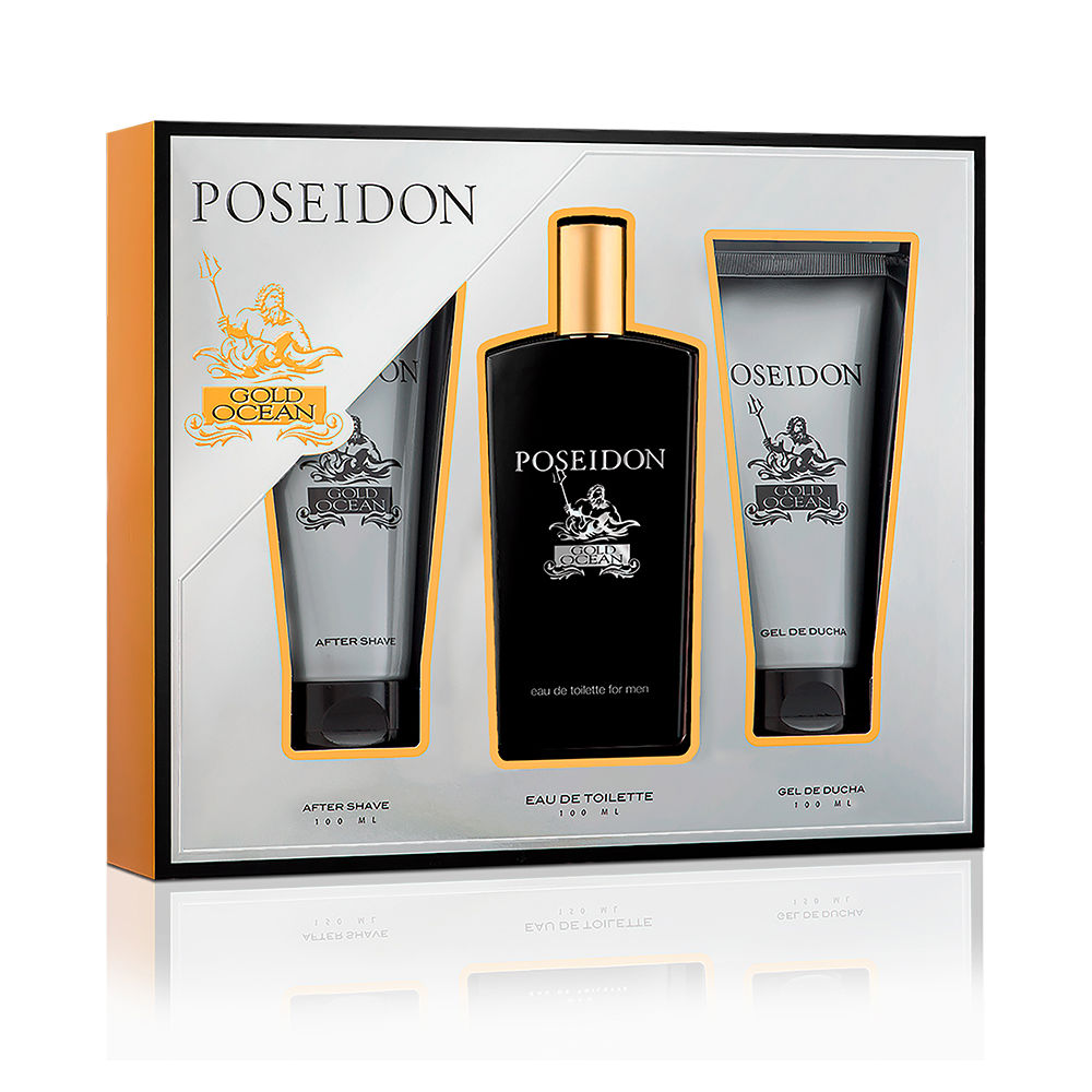 POSSEIDON : POSEIDON GOLD OCEAN FOR MEN LOT 3 pcs