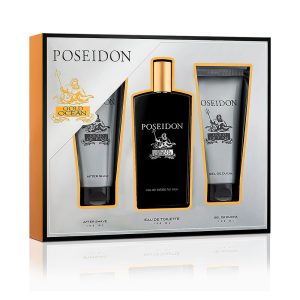 POSEIDON : POSEIDON GOLD OCEAN FOR MEN LOT 3 pcs