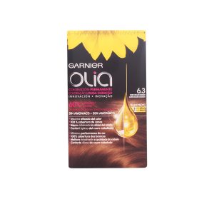 GARNIER : OLIA coloración permanente sin amoniaco #6.3-rubio oscuro dorado 1 u