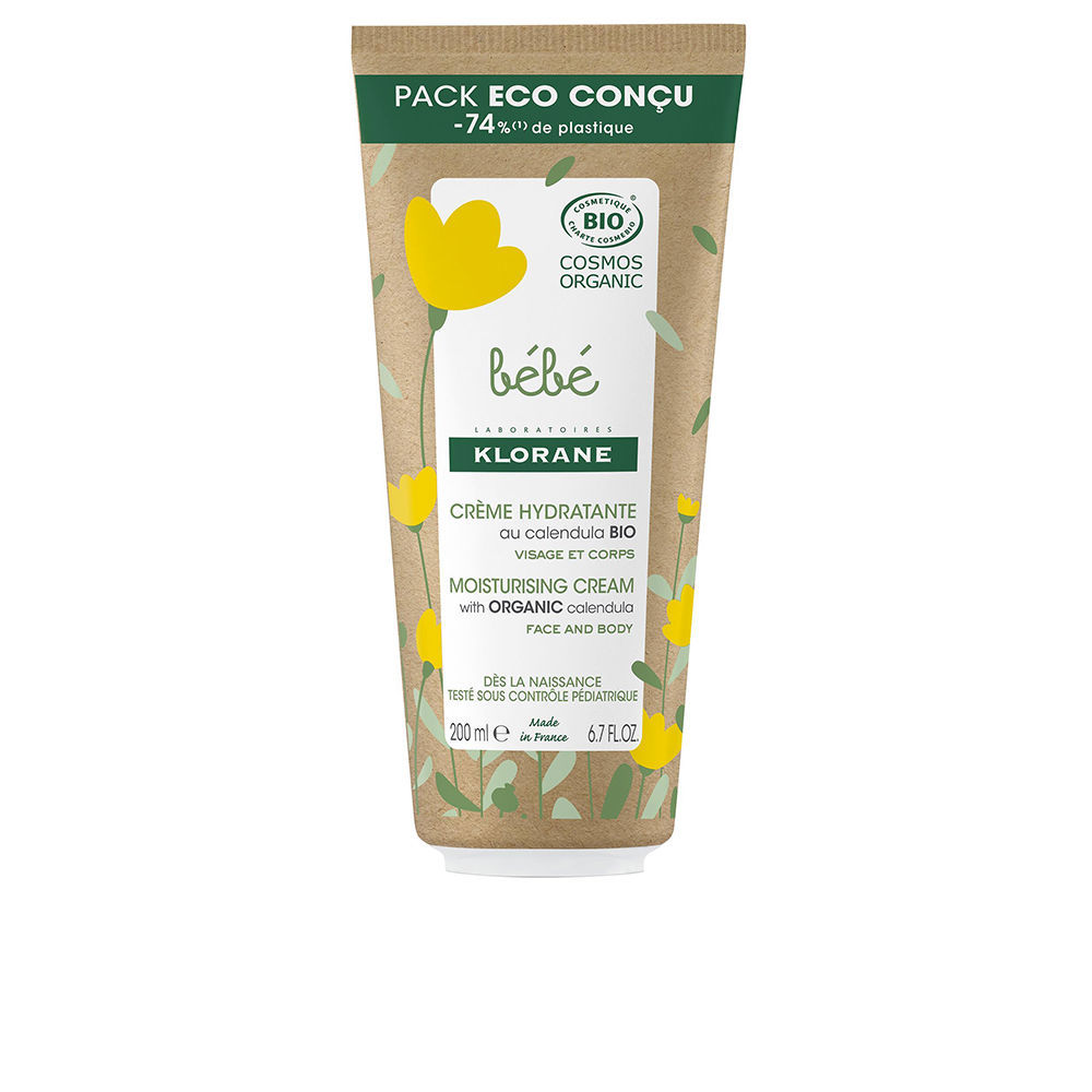 KLORANE : BÉBÉ BIO moisturizing cream packaging eco 200 ml