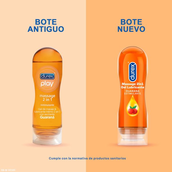 DUREX : PLAY MASSAGE STIMULANT massage and lubricant gel 200 ml