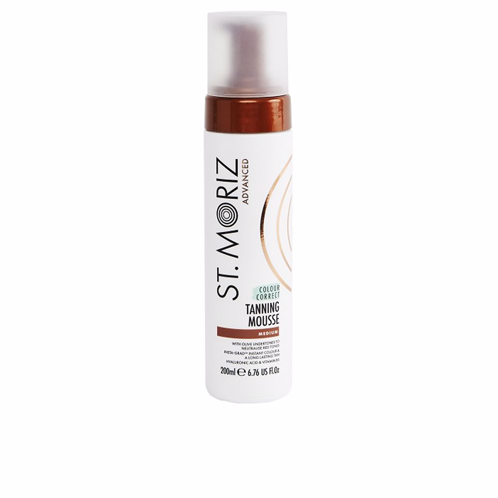 ST. MORIZ : TANNING MOUSSE colour corrector #medium 200 ml