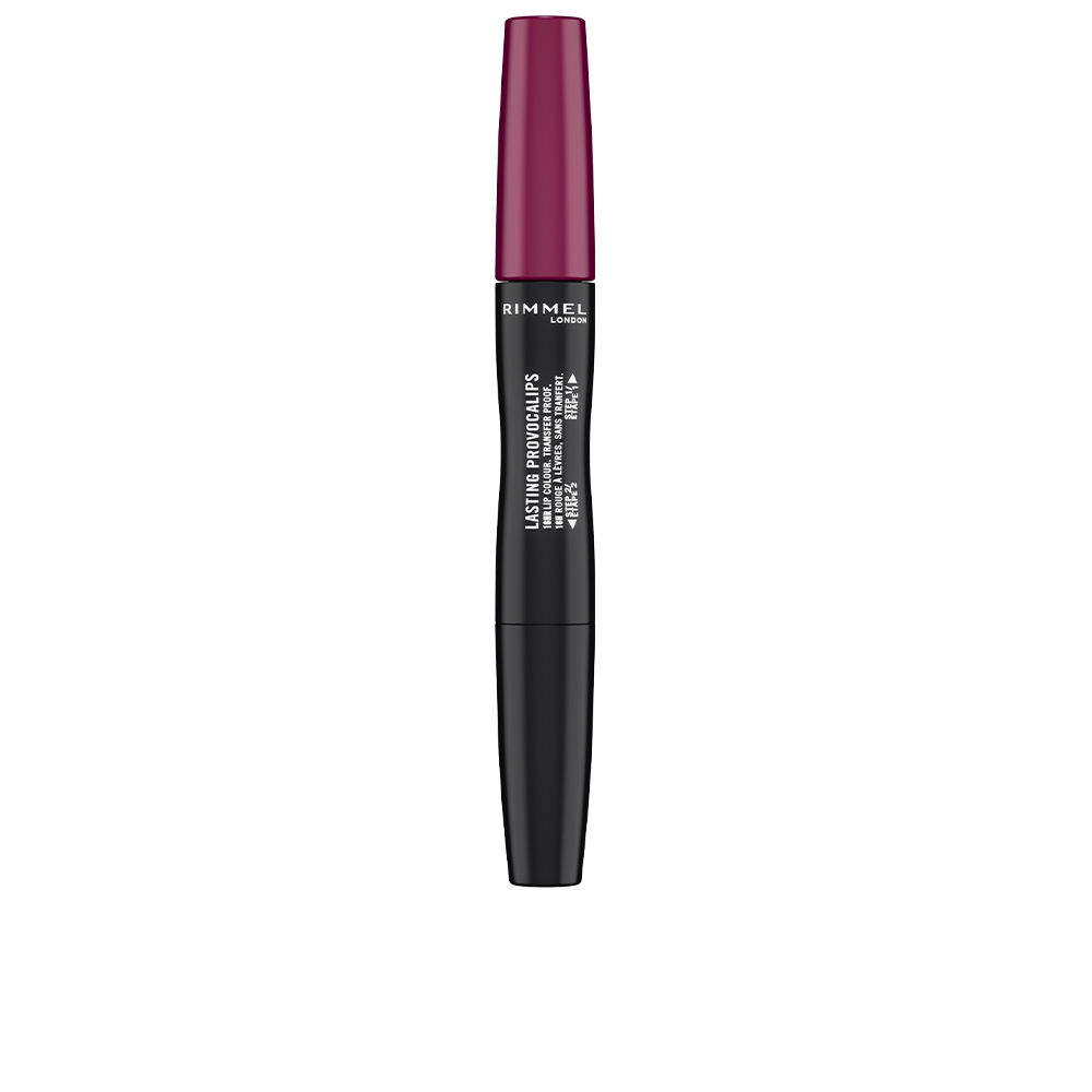 RIMMEL LONDON : LASTING PROVACALIPS lip colour transfer proof #440-maroon swoon