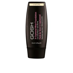 GOSH : X-CEPTIONAL WEAR FOUNDATION long lasting makeup #12-natural 35 ml