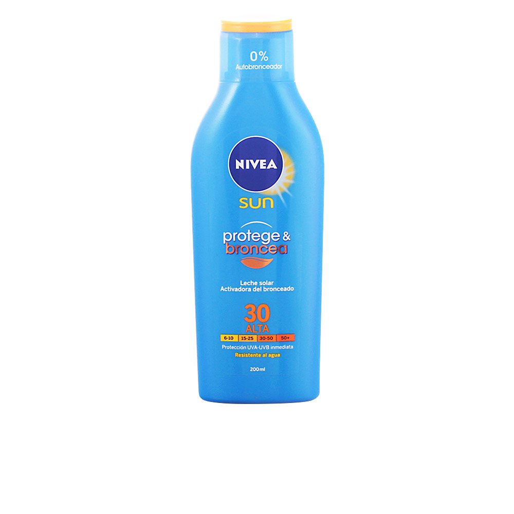 NIVEA : SUN PROTEGE&BRONCEA leche SPF30 200 ml