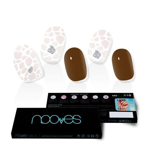 NOOVES : GEL NAILS suzanne premium glam #glitter 20 u