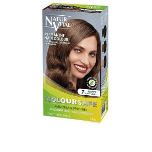 NATUR VITAL : COLOURSAFE permanent hair color #7-blonde