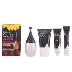 GARNIER : OLIA Coloración Permanente #5,5 Caoba set