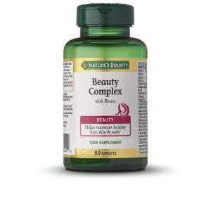 NATURE'S BOUNTY : BEAUTY COMPLEX with biotin 60 capsules