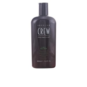 AMERICAN CREW : TEA TREE 3 in 1 shampoo, conditioner and body wash 450 ml