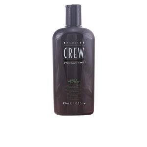 AMERICAN CREW : TEA TREE 3 in 1 shampoo, conditioner and body wash 450 ml