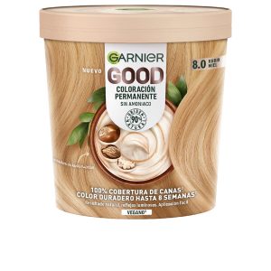 GARNIER : GOOD coloración permanente #8.0 rubio miel 217 ml