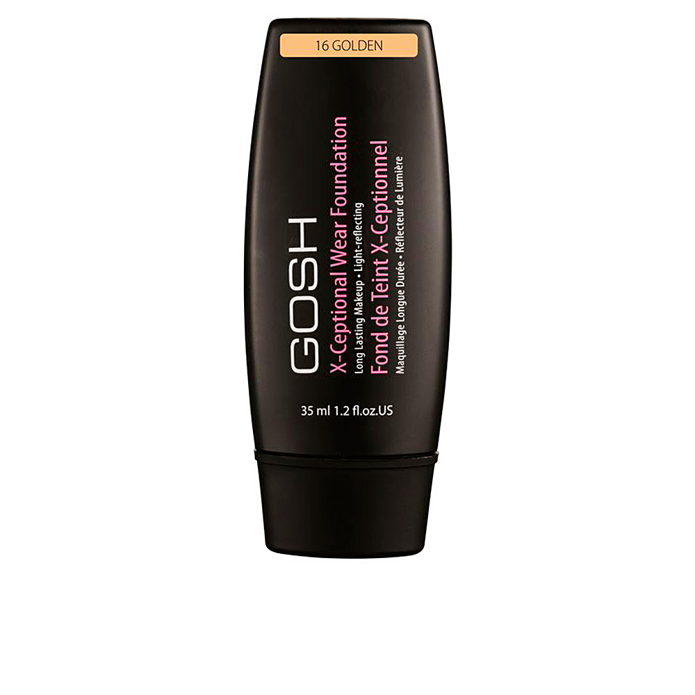 GOSH : X-CEPTIONAL WEAR FOUNDATION long lasting makeup #16-golden 35 ml