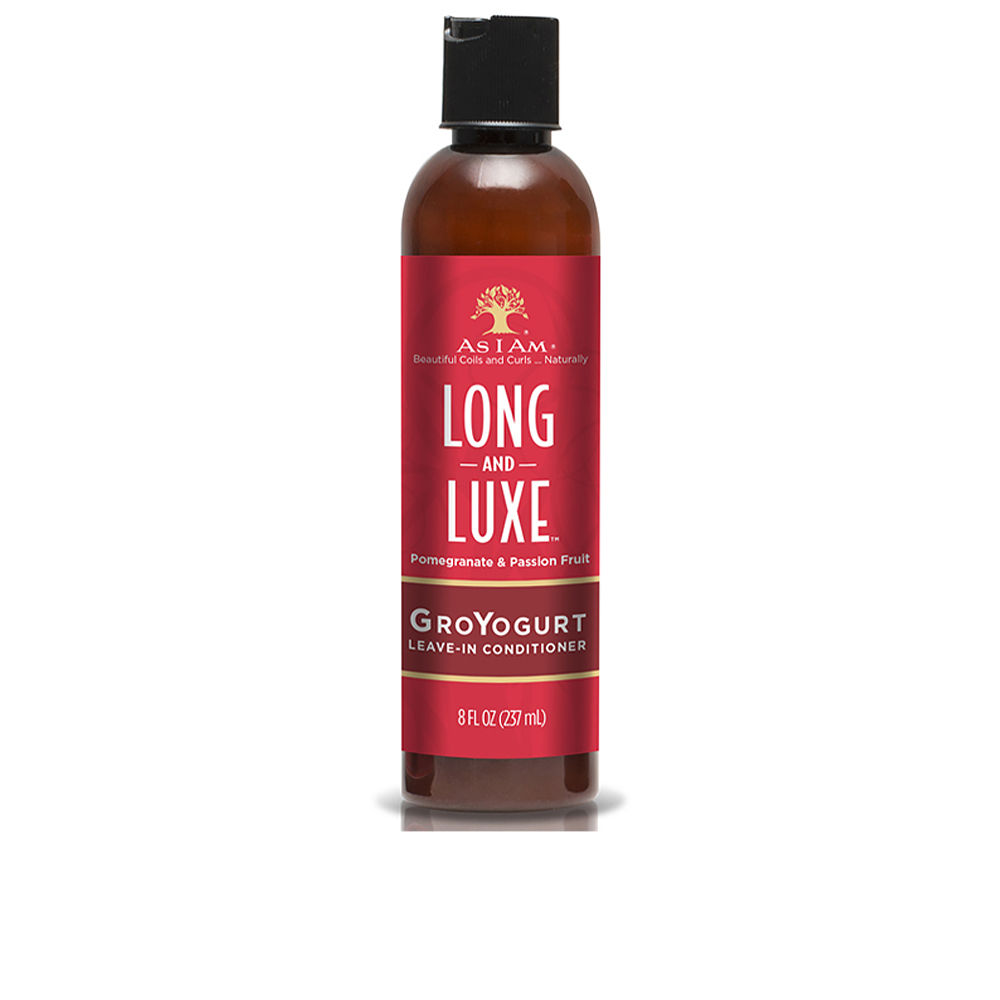 AS I AM : LONG AND LUXE groyogurt leave-in conditioner 237 ml
