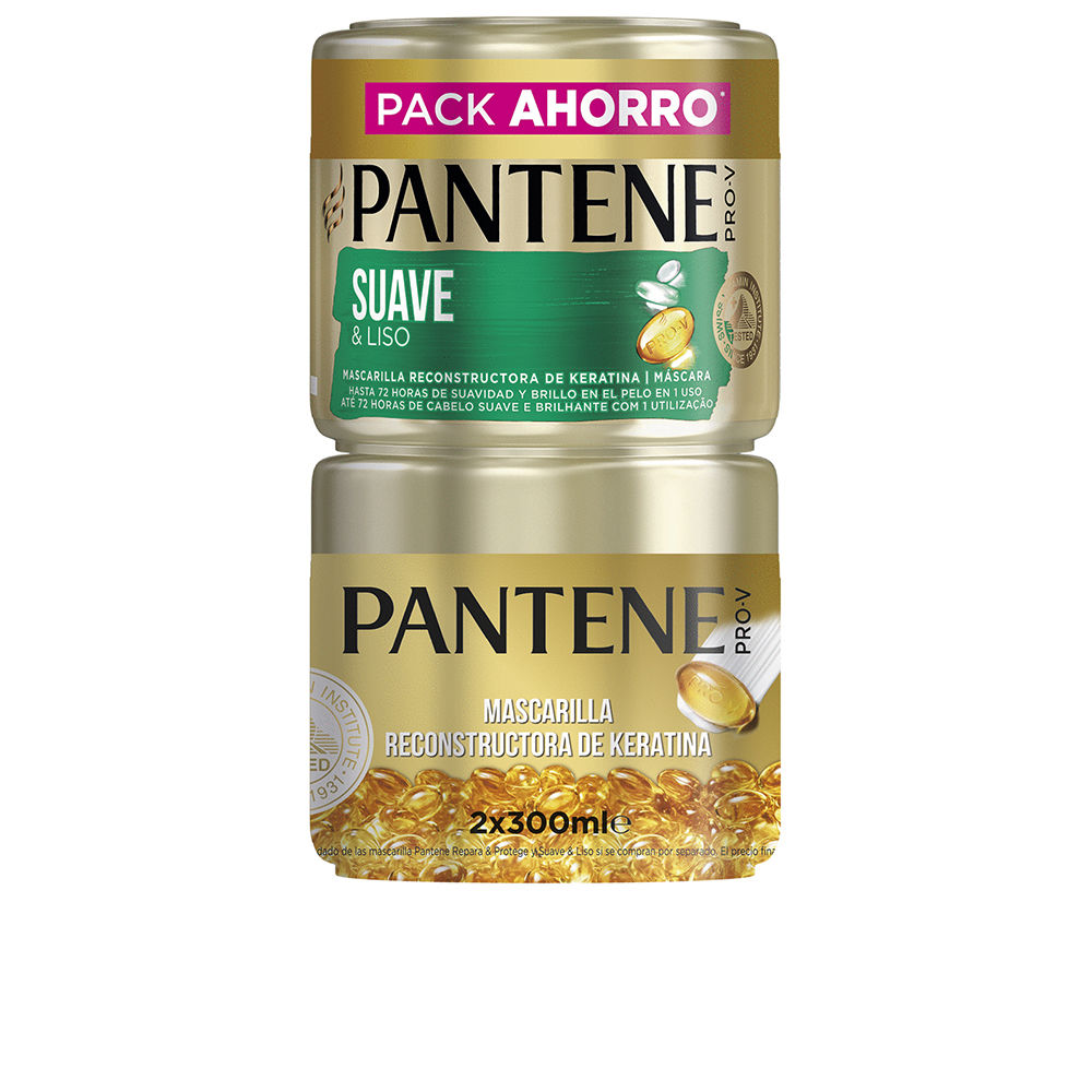 PANTENE : SOFT AND SMOOTH MASK LOT 2 x 300 ml