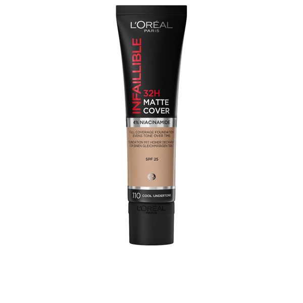 L'ORÉAL PARIS : INFAILLIBLE 32H matte cover foundation #110-rose vanilla 30 ml