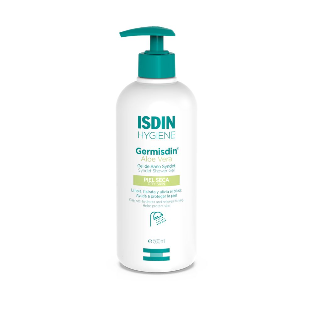 ISDIN : GERMISDIN aloe vera gel de baño 500 ml