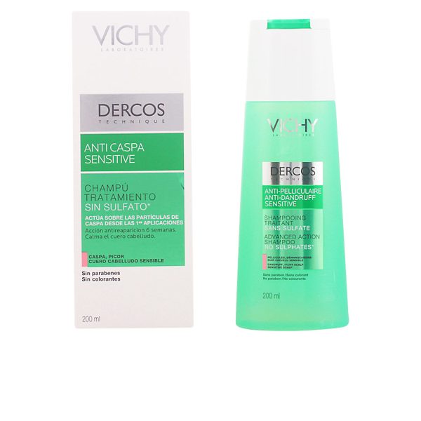 VICHY : DERCOS anti-pelliculaire sensitive shampooing traitant 200ml